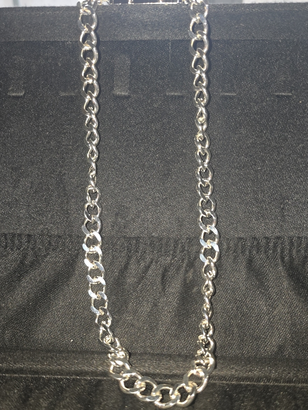 Solid 925 Sterling Silver Cuban Link Chain Necklace | 21" Inches, 10mm Thick,
